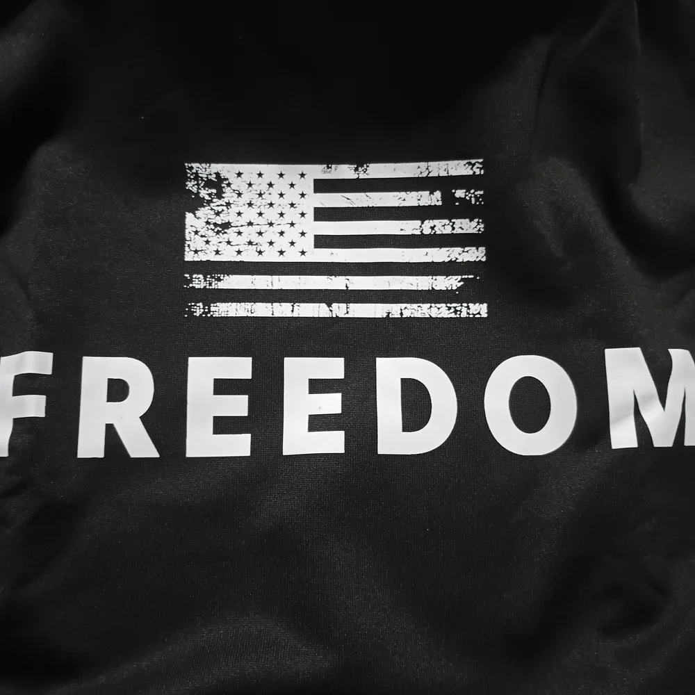 Charlie Kirk Black Freedom Hoodie Size Medium - Picture 5 of 6